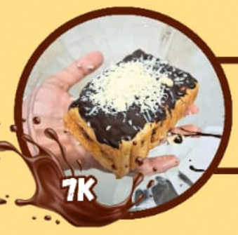 Roti Bakar (Choco Crunchy-Keju-Coklat)