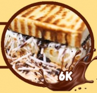 Roti Bakar (Susu-Keju-Meses)